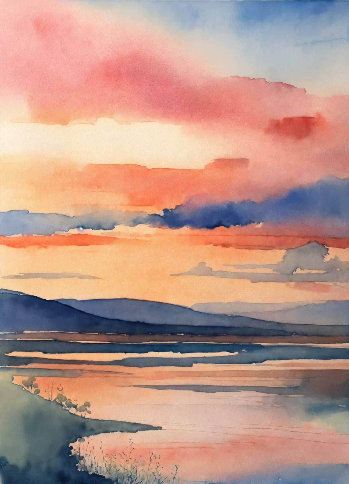 Paysage reposant